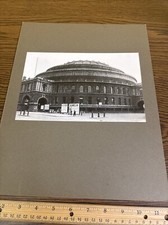 Vintage Royal Albert Hall Mounted English Architecture Photo London Fowke Scott picture
