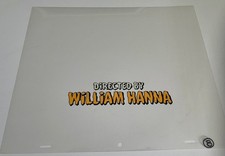 Hanna Barbera Cel Original Production William Hanna Credit Rare Animation Art picture