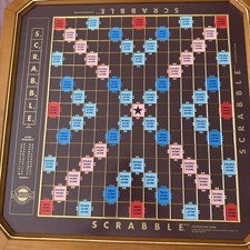  Franklin Mint Scrabble Complete Set w/ COA, Looks Unplayed picture