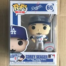 Funko Pop Corey Seager #65, LA Dodgers, Home Jersey, MLB, Baseball picture