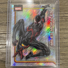 Topps 2026 Topps Chrome Marvel Miles Morales Spider-Man #078 Serial # 09/61 picture