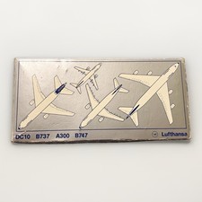 Lufthansa Schabak Metal Aircraft Model Set DC10 B737 A300 B747 picture