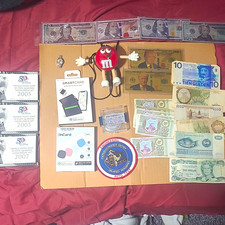 Junk Draw Lot/World Paper Money, US Mint Quarters Proof Sets/ Misc Tech picture