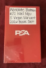 PSA Absolute Batman #22 Kael Ngu 5 Connecting Virgin Variant SDCC 2026 Box Set picture