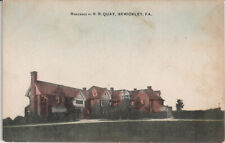 Sewickley Pa  Pennsylvania - R.R. Quay Residence - circa 1907 postcard picture