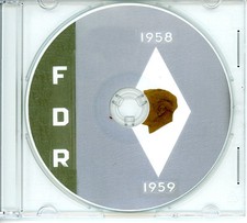 USS Franklin D Roosevelt CVA 42 1958 1959 Cruise Book CD US Navy Photos picture