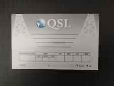 50 High Quaity QSL Cards QSL Hams and Shortwave Stations - Universal - Blank picture