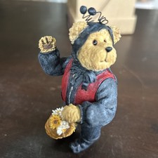 New LADY B BEAR Boyd's Bear SHOE BOX BEARS #3257 NIB Ladybug picture