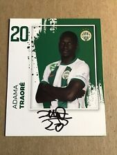 Adama Traore, Mali 🇲🇱 Ferencvarosi TC 2023/24 hand signed picture