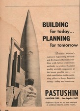 1955 Pastushin Aviation Corporation - California Vintage Print Ad – Real Estate picture