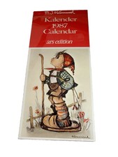 Vintage 1987 M.J. Hummel Postcard Calendar UNUSED Complete West Germany Ars picture
