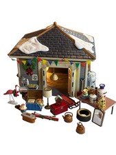 Dept 56 Another Man's Treasure Garage (Set of 32) RETIRED 1998 Snow Village Vtg picture
