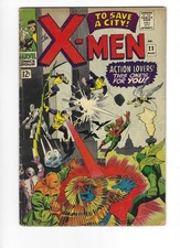 X-Men #23 1966 Solid VG+ or better  Count Nefaria To Save A City   Combine Ship picture