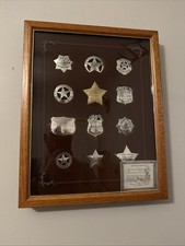 Franklin Mint/ The Official Badges Of The Great Western Lawmen *Sterling Silver picture