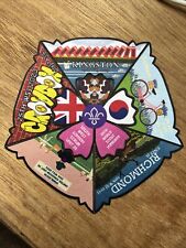 25th (WSJ) World Scout Jamboree Korea 2023 UK Unit 35 GLSW badge/patch FULL SET picture