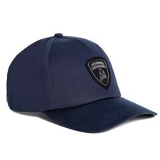 GENUINE Lamborghini Black Shield Logo Cap Navy picture