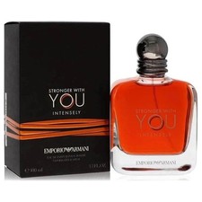 Emporio Armani Stronger With You Intensely 3.4 oz EDP Cologne for Men New in Box picture