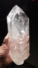 wOw GIANT Super Translucent Polished LEMURIAN QUARTZ Crystal Brazil 2676gr picture