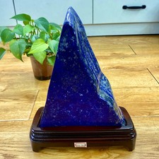9.47LB  Lapis Lazuli Freeform Polished Rough Tumble Healing Crystal Specimen Sto picture