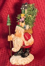 David Frykman Santa with Christmas Tree and Gifts Toys Signed picture