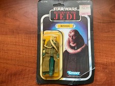 Vintage 1983 Kenner Star Wars Return of the Jedi ROTJ Bib Fortuna 65 back MOC picture