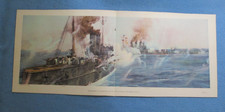 1898 Spanish American War Print - Bombardment of Mantanzas by USS New York, 1898 picture