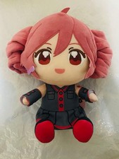 ROUND 1 Kasane Teto 15th Anniversary Sitting BIG Plush Doll UTAU Open Mouth 9.8 picture
