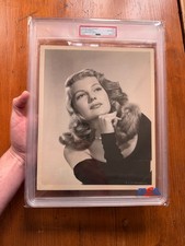 RARE 1946 Vtg Original Rita Hayworth Model Pinup Actress Photo PSA Type 1 WWII picture