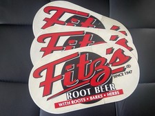Fitz’s Root Beer Vintage Decal Stickers Soda Pop Advertising Mancave Original picture