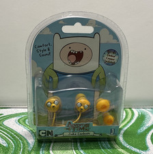 RARE Jazwares Adventure Time Jake Yellow Earbuds MPN 14502 - CLEAN BOX picture
