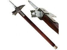 Medieval Warrior Handmade Functional Spiked LUCERNE War Hammer - 20G Steel picture