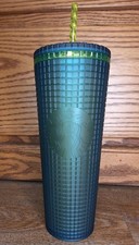 Starbucks 2021 Venti Green Studded 24oz Tumbler picture