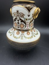 Wedgwood Imari Bone China Renaissance Revival Twin Handle Vase c.1880 picture