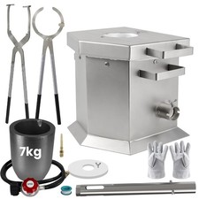 CANALHOUT 7KG/15lbs Propane Melting Furnace Kit with Two Tongs and Crucible picture