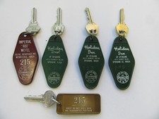 Vintage Hotel Motel Room Key & Fobs, Washington State (Price is per each Key) picture