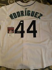 Julio Rodriguez Autograph Auto Seattle Mariners Custom White Baseball Jersey JSA picture