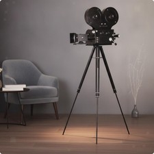 Vintage Movie Display Device Model Decorative for Theaters, Restaurants picture