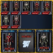 YEAR 1 2019 Topps Marvel Collect Digital IRON MAN 3 Hall of Armor AWARD lot SET picture