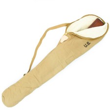 U.S. WWII Fleece Lined M1 Garand Case with Carry Strap - Marked U.S. picture