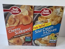 2 Vintage 1996 Unopened Box Betty Crocker Potatoes Advertising Movie Prop Rare picture