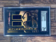 2004 UD Marvel Spider-Man 2 Reel Piece Of The Action Film Cell Card Sgc7 picture