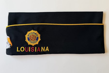 Vintage American Legion Louisiana Post 307  Garrison Cap 7 1/2 Black Militaria picture