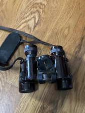 Rare WWII German Bakelite 6x30 Dienstglas Binoculars - Emil Busch CXN Late War picture
