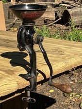 Antique Cast Iron Landers, Frary, & Clark 010 Universal Coffee Mill—Clamp On picture