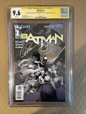 Batman #1 (2011) CGC SS 9.6 Signed By G. Capullo, S. Synder, and J. Glapion picture