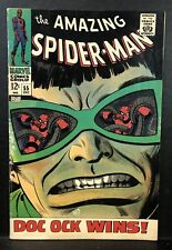 THE AMAZING SPIDER-MAN #55 DOC OCK COVER SILVER AGE MARVEL COMICS 1967 picture