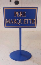 Pere Marquette Railroad - Miniature Display Sign Diorama Fan Art. 6