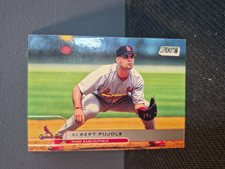 2001 Topps Stadium Club Albert Pujols RC Rookie Card #5 St. Louis Cardinals picture