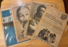4 Vintage Underground Newspapers Lot 1969 Jimi Hendrix Ho Chi Minh Free Press picture