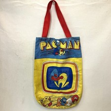 VTG 1982 Original Pac Man Canvas Bag Midway MFG Co Video Arcade Gamer 16